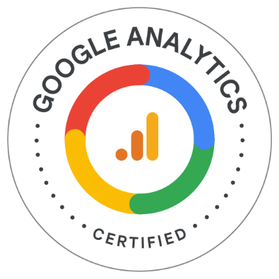 google analytics badge